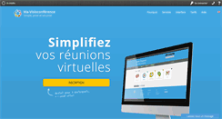 Desktop Screenshot of ma-visioconference.fr